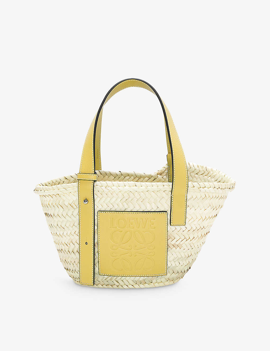 LOE BASKET BAG 28 IN NATURAL MIX BLACK RAFFIA
