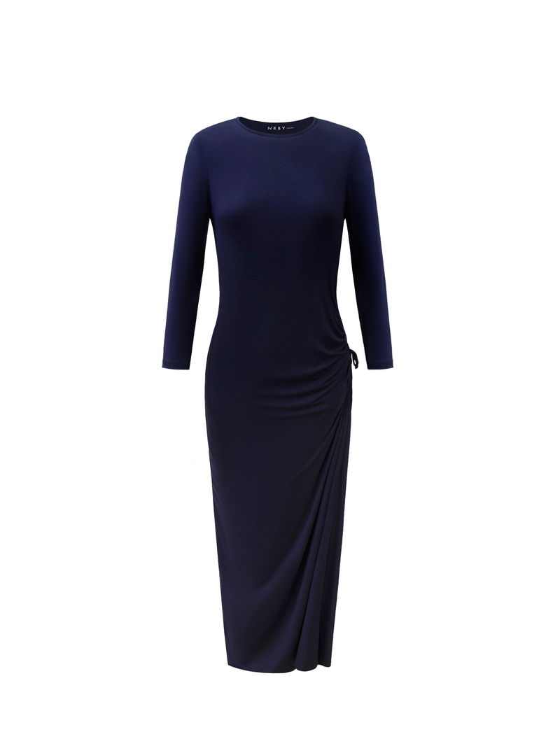 Giselle Side Ruched Jersey Dress