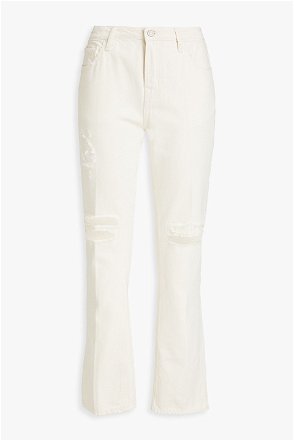 OFF-WHITE Upside Down low-rise bootcut jeans