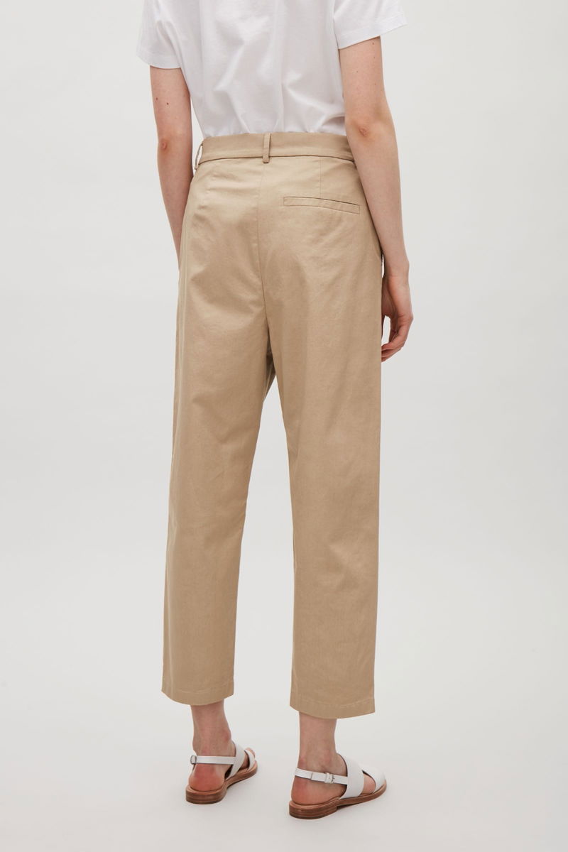 Drop Crotch Trousers in Defender Big Print