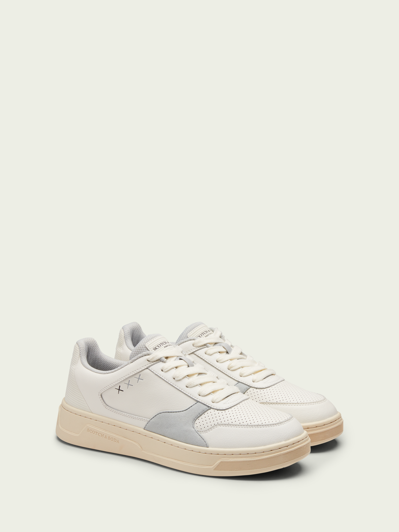 SCOTCH & SODA The Elliot Sneaker in white | Endource