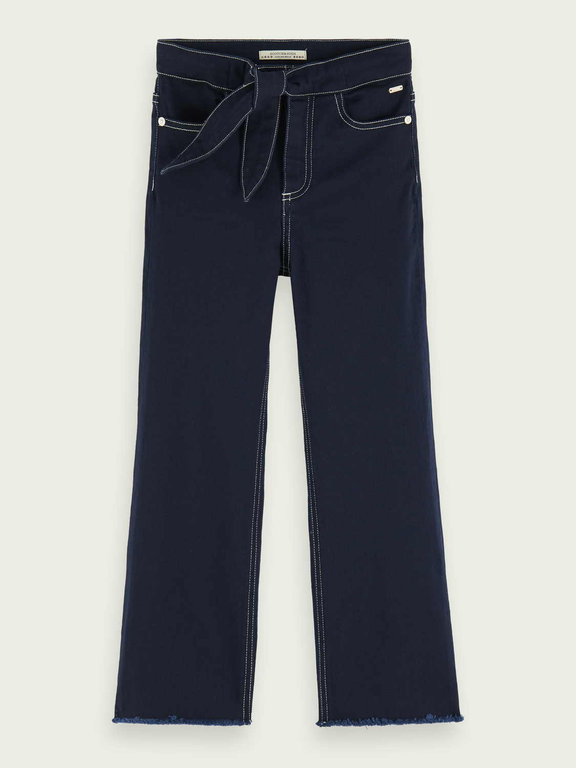 Scotch & Soda High-Rise Wide-Leg Pants