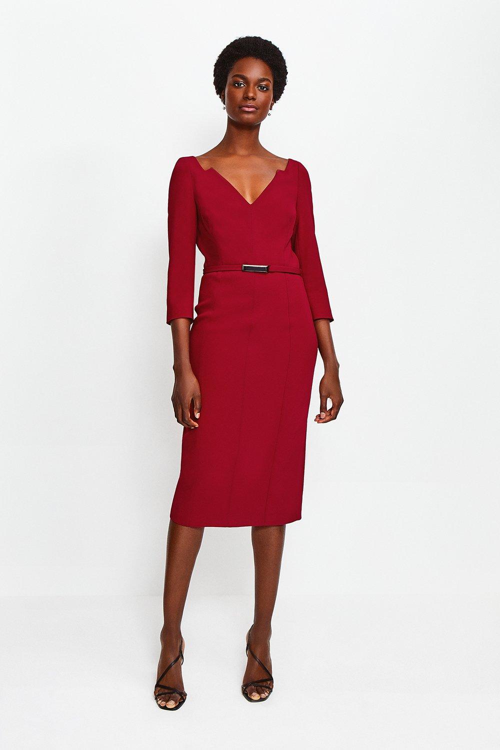 KAREN MILLEN Forever Bar Belt Dress | Endource