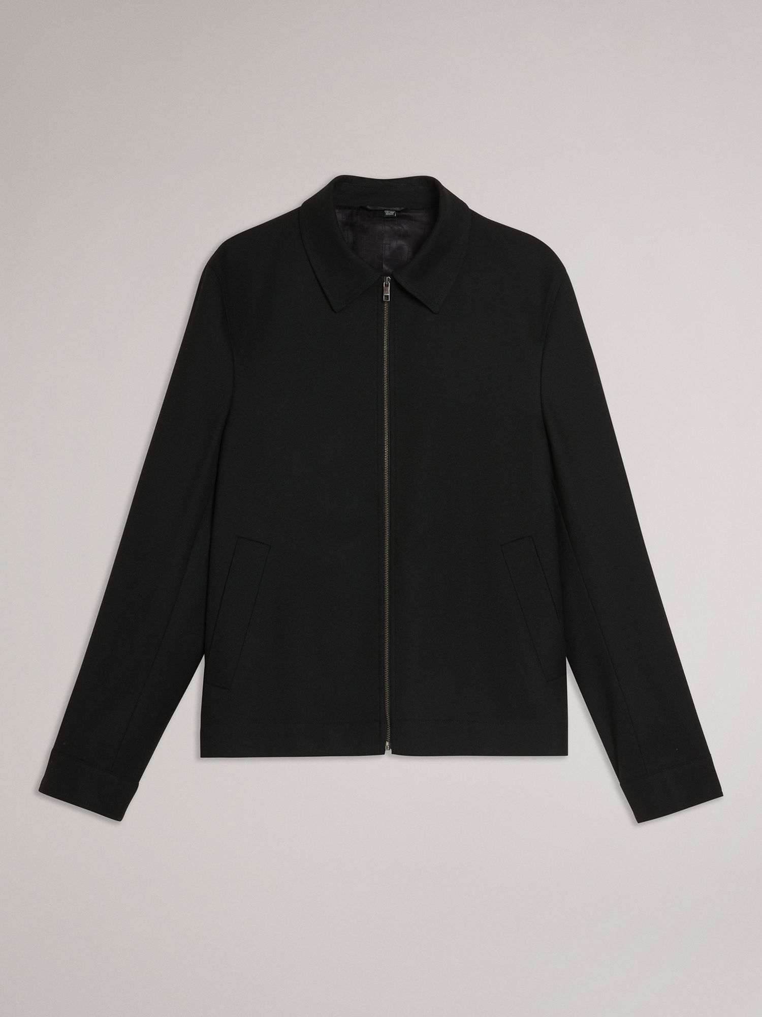 Veste Homme Buy Men Black Solid Harrington Jacket Online At The