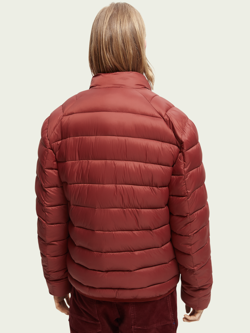 SCOTCH SODA Water-Repellent Short Puffer Jacket endource