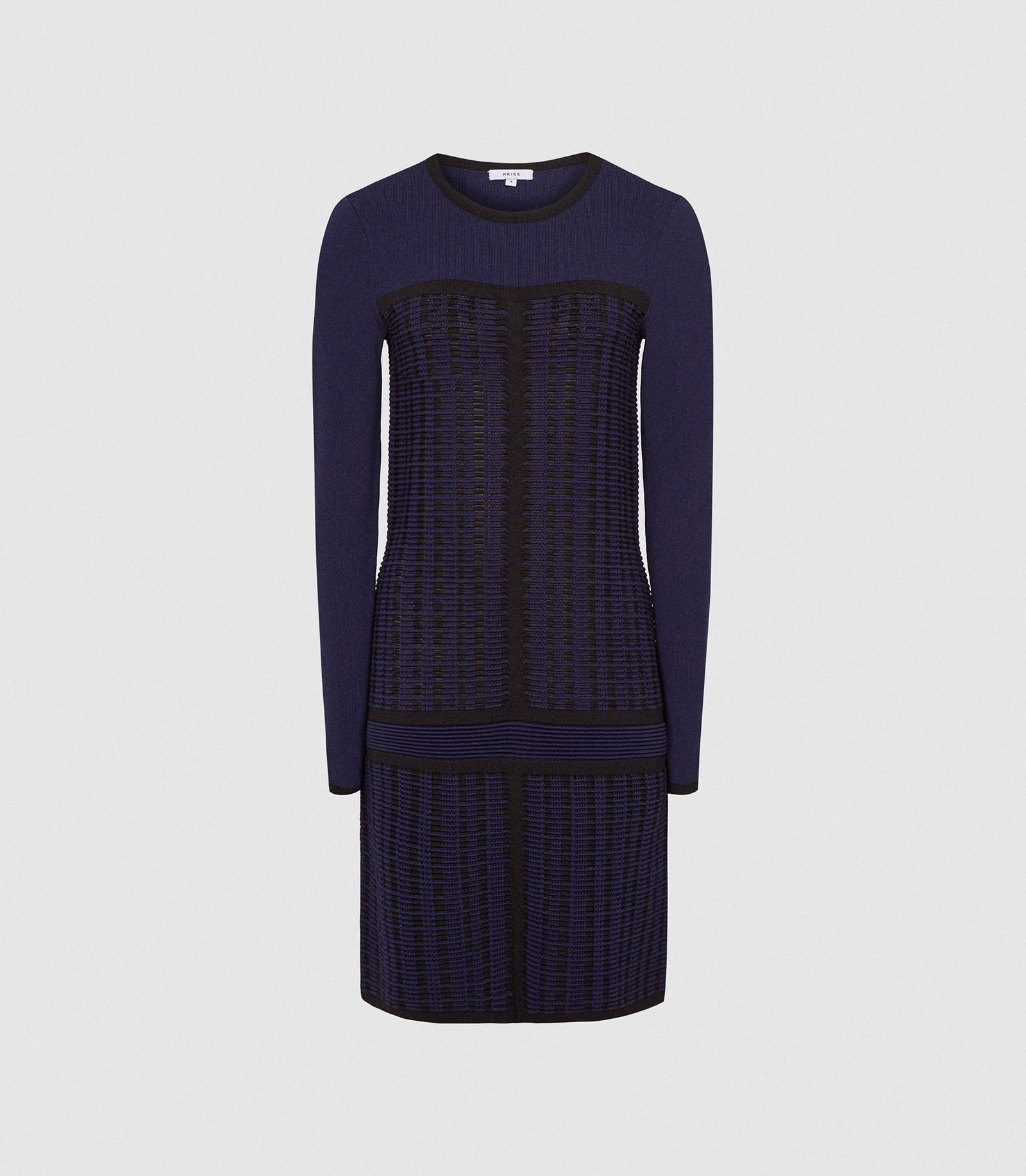 elsie knit dress 60% off REISS Textured Knitted Mini The feminine A