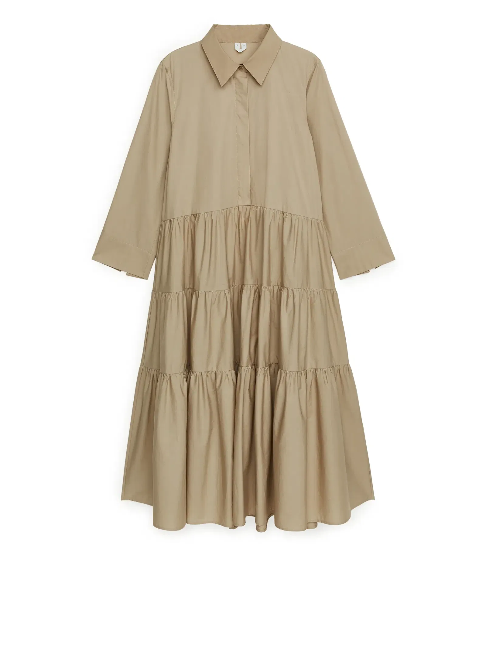 ARKET Tiered Shirt Dress | Endource