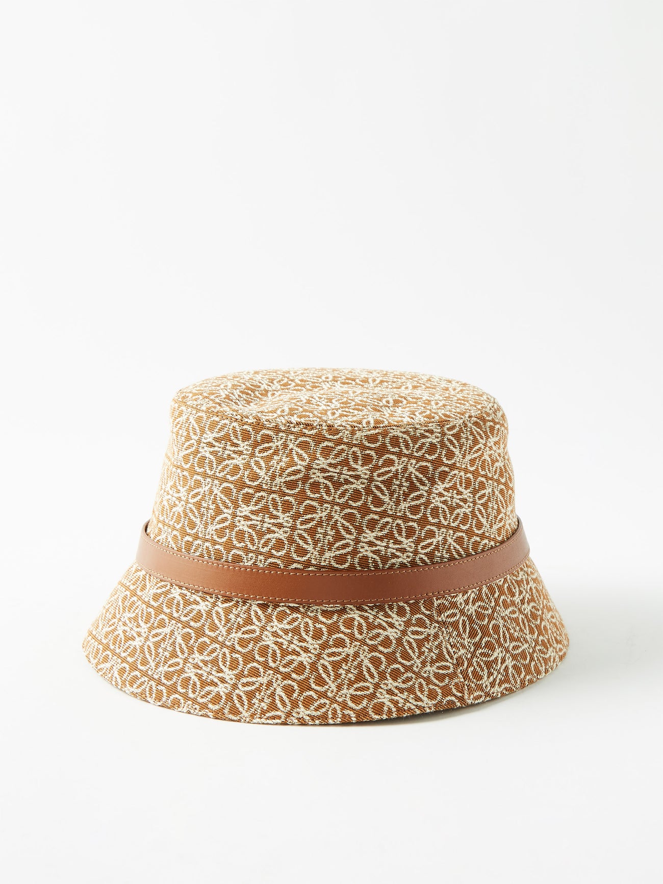 LOEWE Anagram-Jacquard Cotton-Blend Canvas Bucket Hat | endource