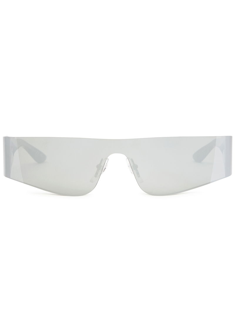 BALENCIAGA Rimless Mask Sunglasses endource