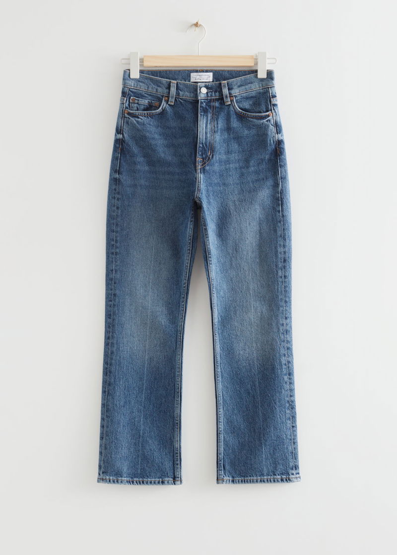 OTHER STORIES Mood Cut Cropped Jeans endource