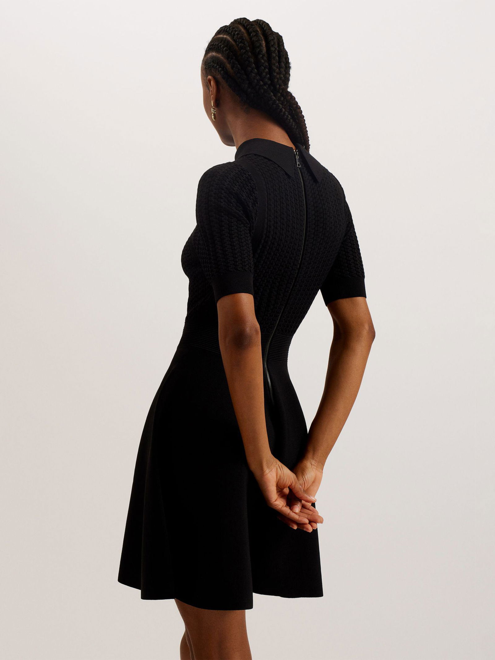 ted baker knitted skater dress 70% off Miiaaa Midi dress