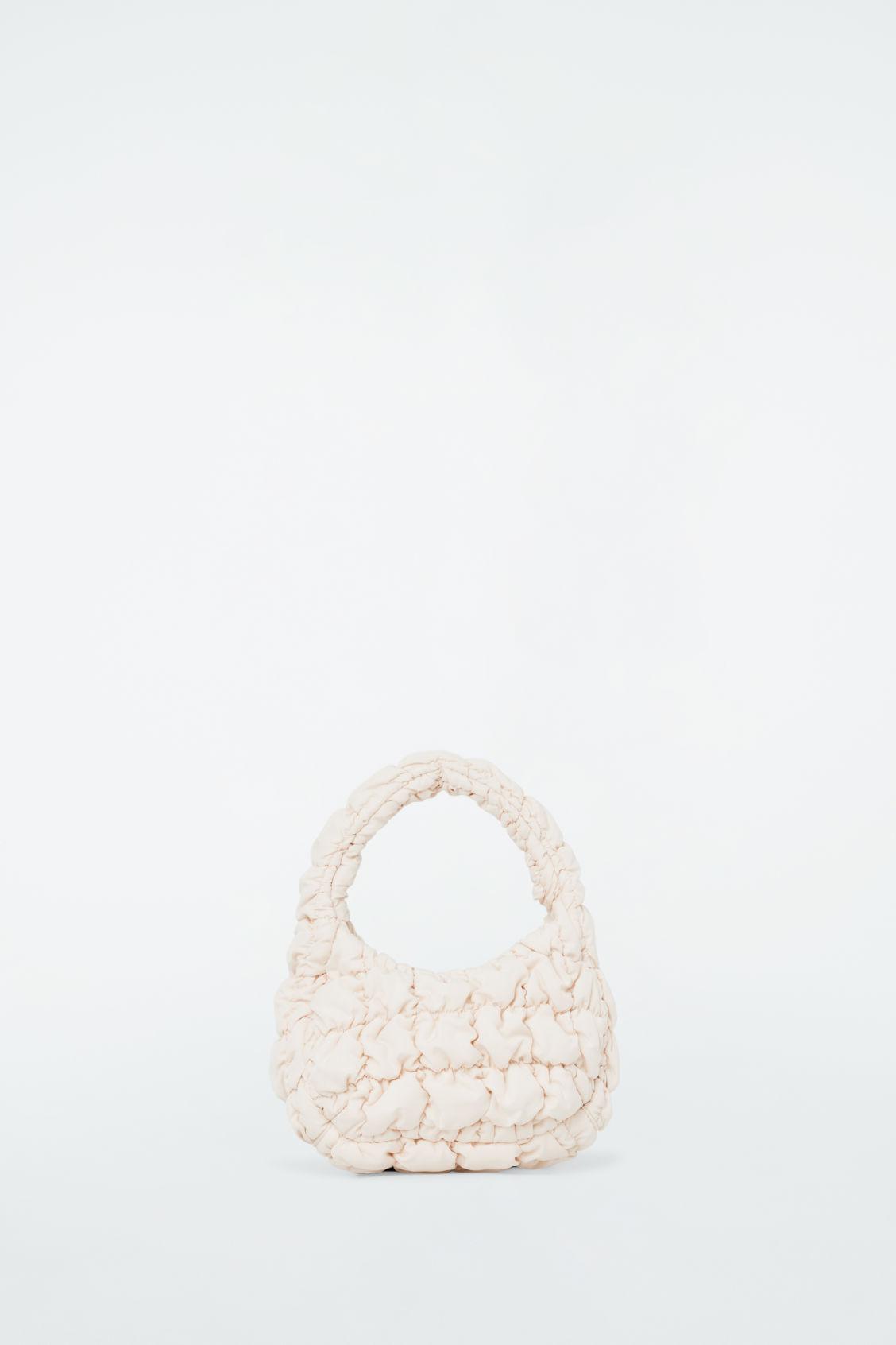 COS Quilted Micro Bag in ECRU | endource