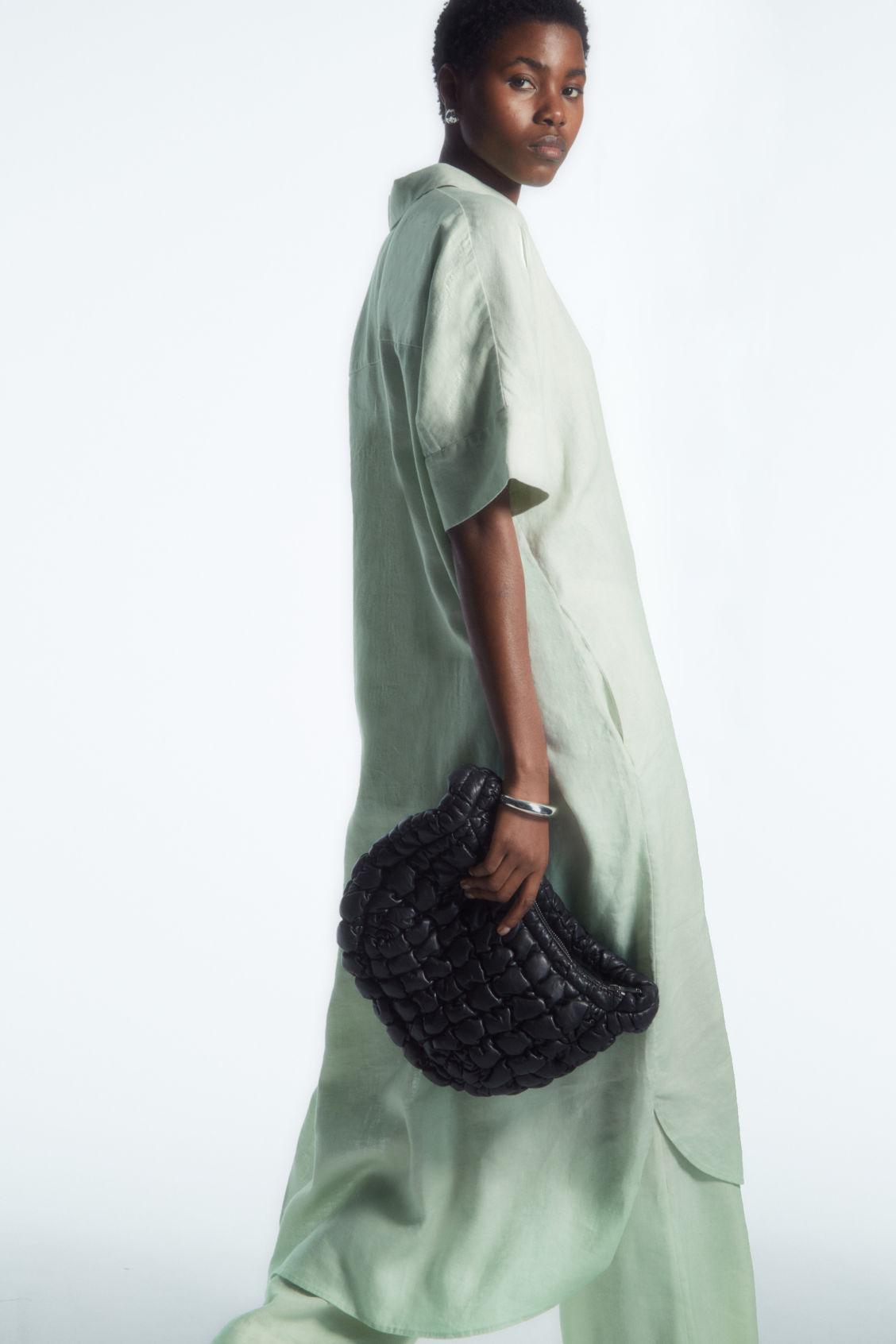 cos oversized midi shirt dress COS OVERSIZED DENIM MIDI SHIRT DRESS XS (0-2)