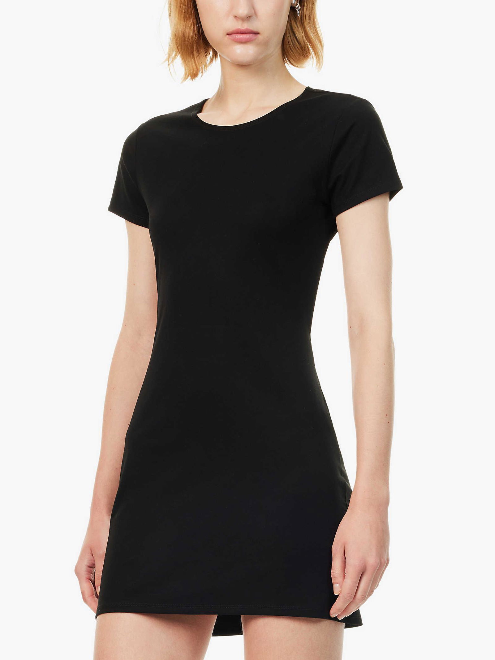REFORMATION Reformation x Laura Harrier - Christy Open Back Stretch-Woven Mini Dress | endource REFORMATION Reformation x Laura Harrier - Christy Open Back Stretch-Woven Mini Dress | endource
