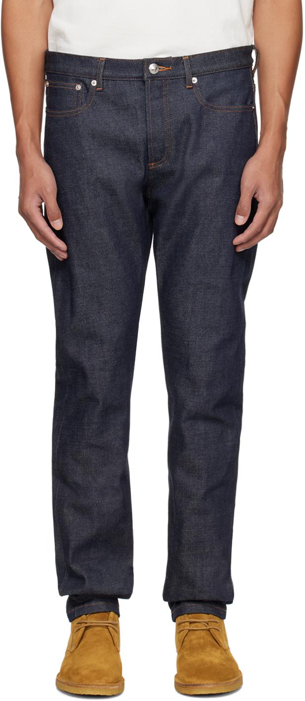 Selvedge Denim Jeans Apc Petit New Standard Grey Petit New