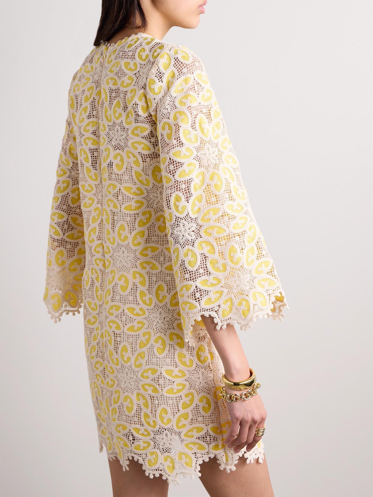 zimmermann golden buttoned mini dress MEMENTO BUTTONED MINI DRESS – Suit Negozi Row