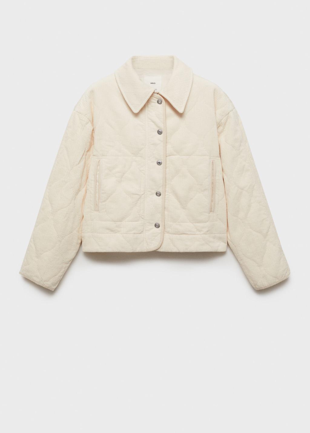 Wild Hearts Corduroy Quilted Jacket