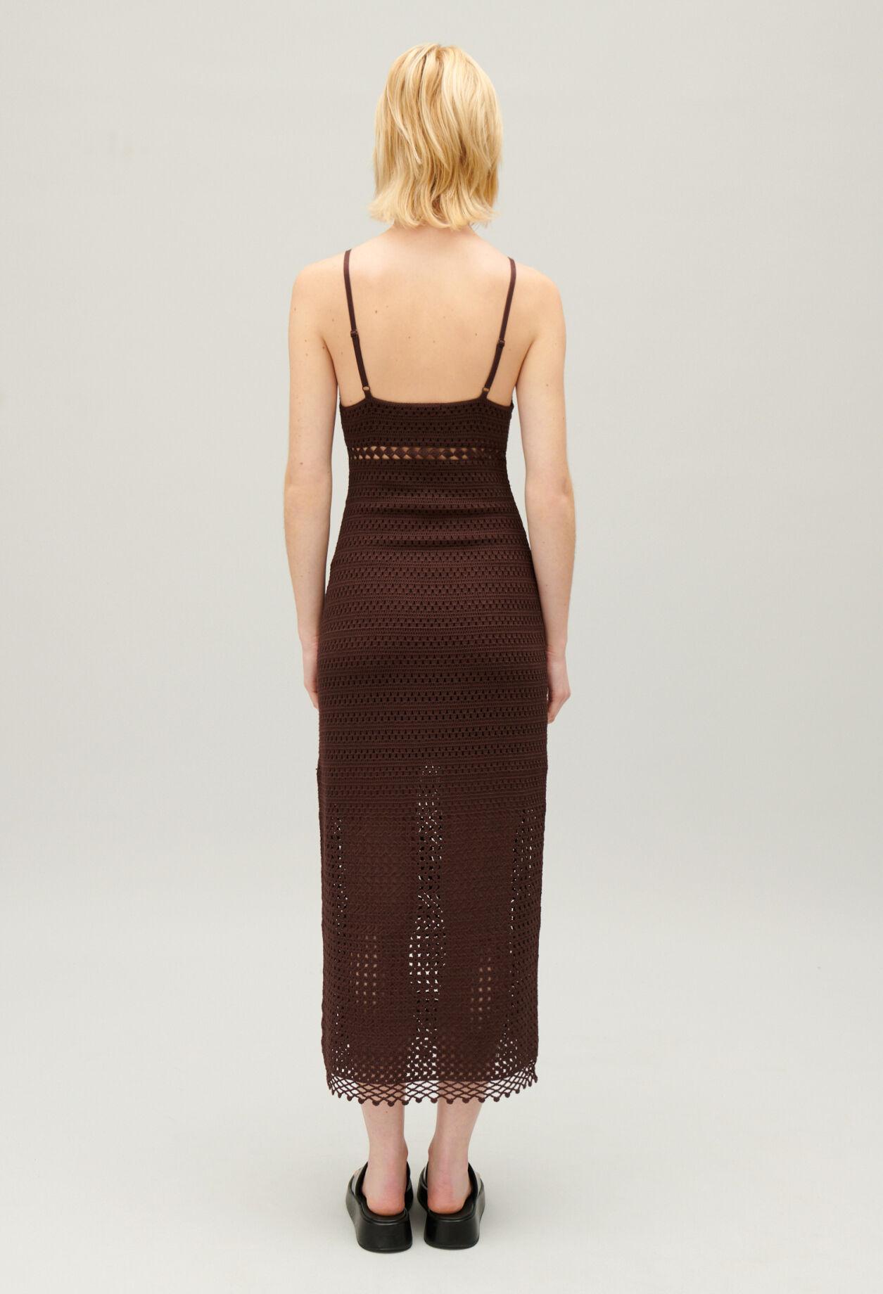 claudie pierlot brown dress Flowy Mini Dress