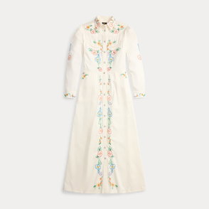 ralph lauren floral embroidered dress SHIMMER EMBROIDERED TULLE BALLGOWN – Dave & Johnny