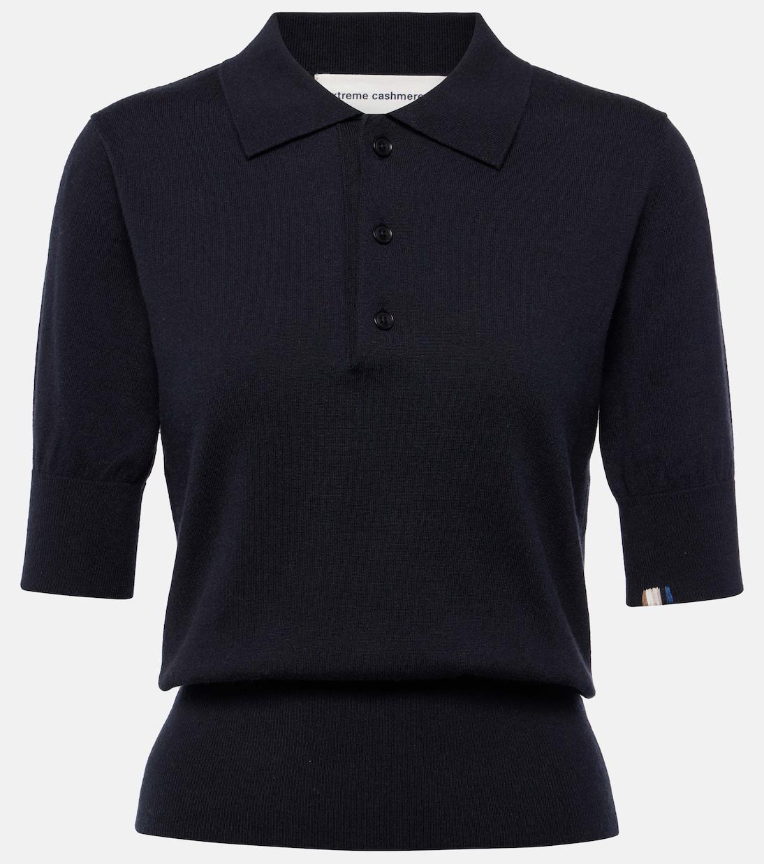 EXTREME CASHMERE N°351 Park Cotton And Cashmere Polo Shirt | endource