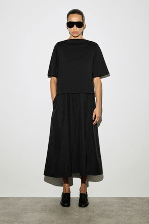 COS Draped-Neck Jersey Dress | endource