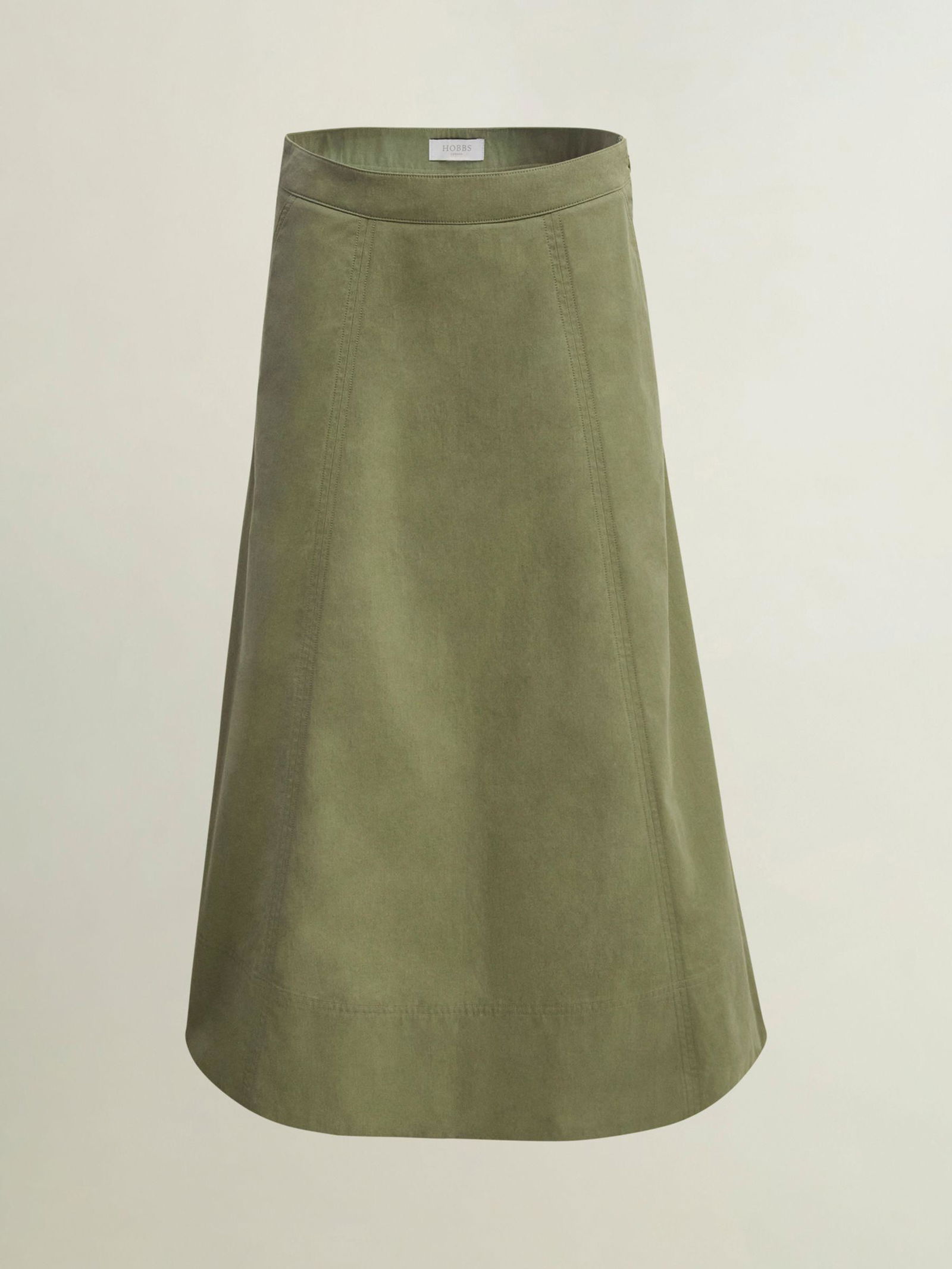 HOBBS Avril Organic Cotton Blend Skirt endource