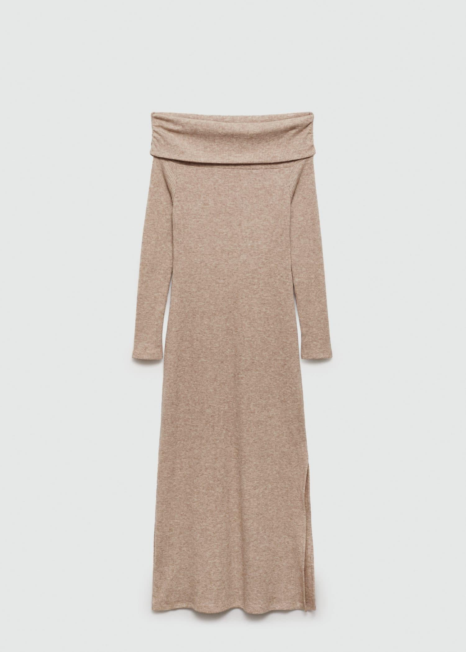 mid length off shoulder dress May Queen MQ2089 - Tea Length A-Line Dress