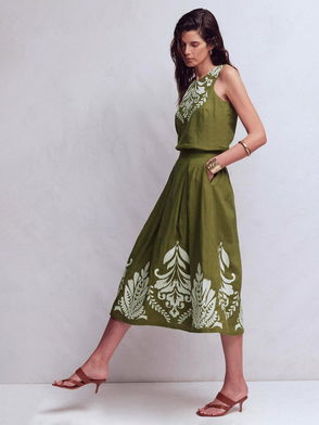BODEN Evie Linen Shirt Dress | endource