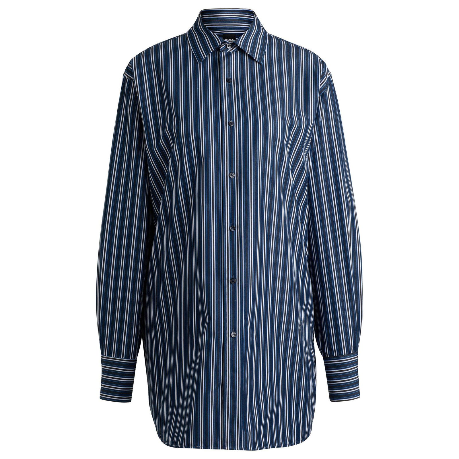 BOSS Berry Saturday Long Sleeve Blouse | endource