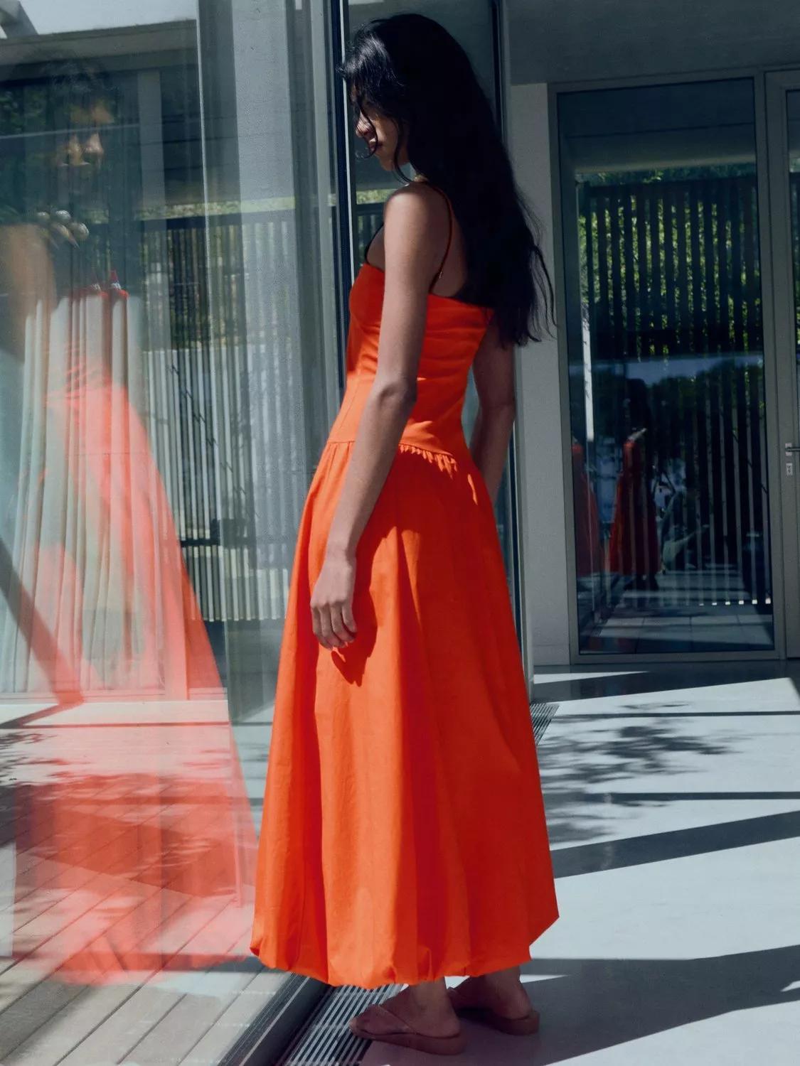 mango orange dress maxi Orange Maxi Mango Dresses