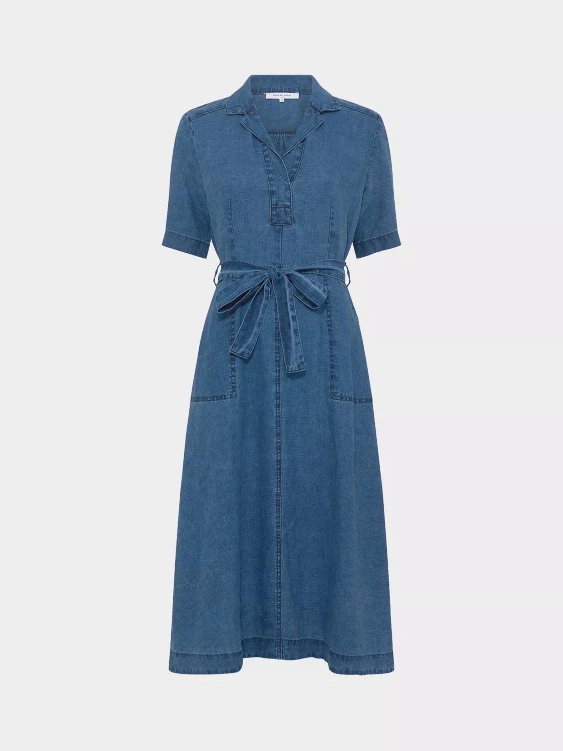 Gerard Darel Pahola Denim Midi Dress | endource