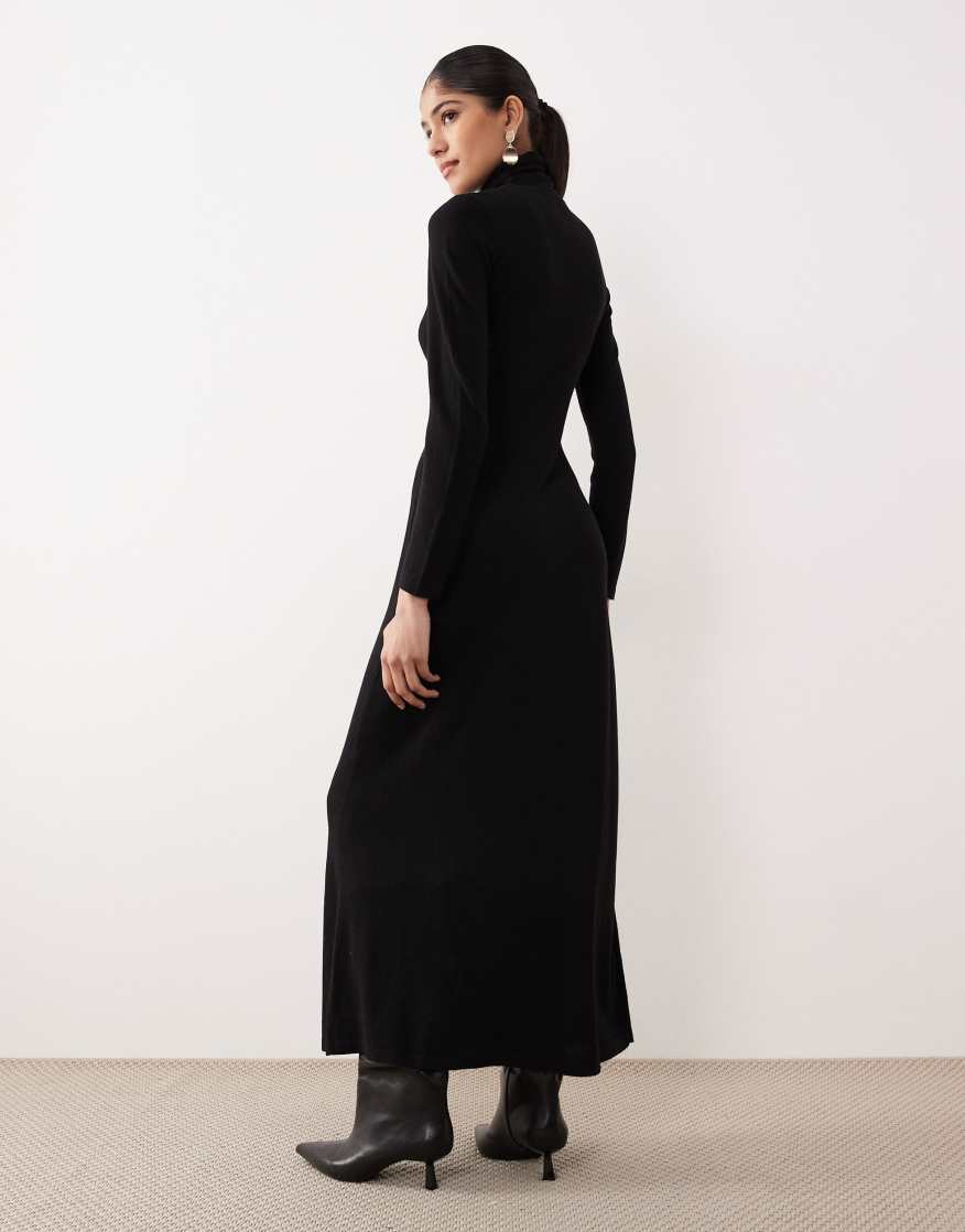 mango long sleeve dress Mango Long Sleeve Maxi