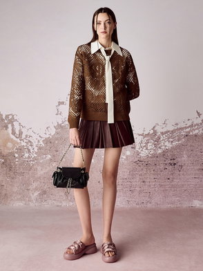 CHARLES & KEITH Tassel Detail Front Flap Backpack | endource display picture 2