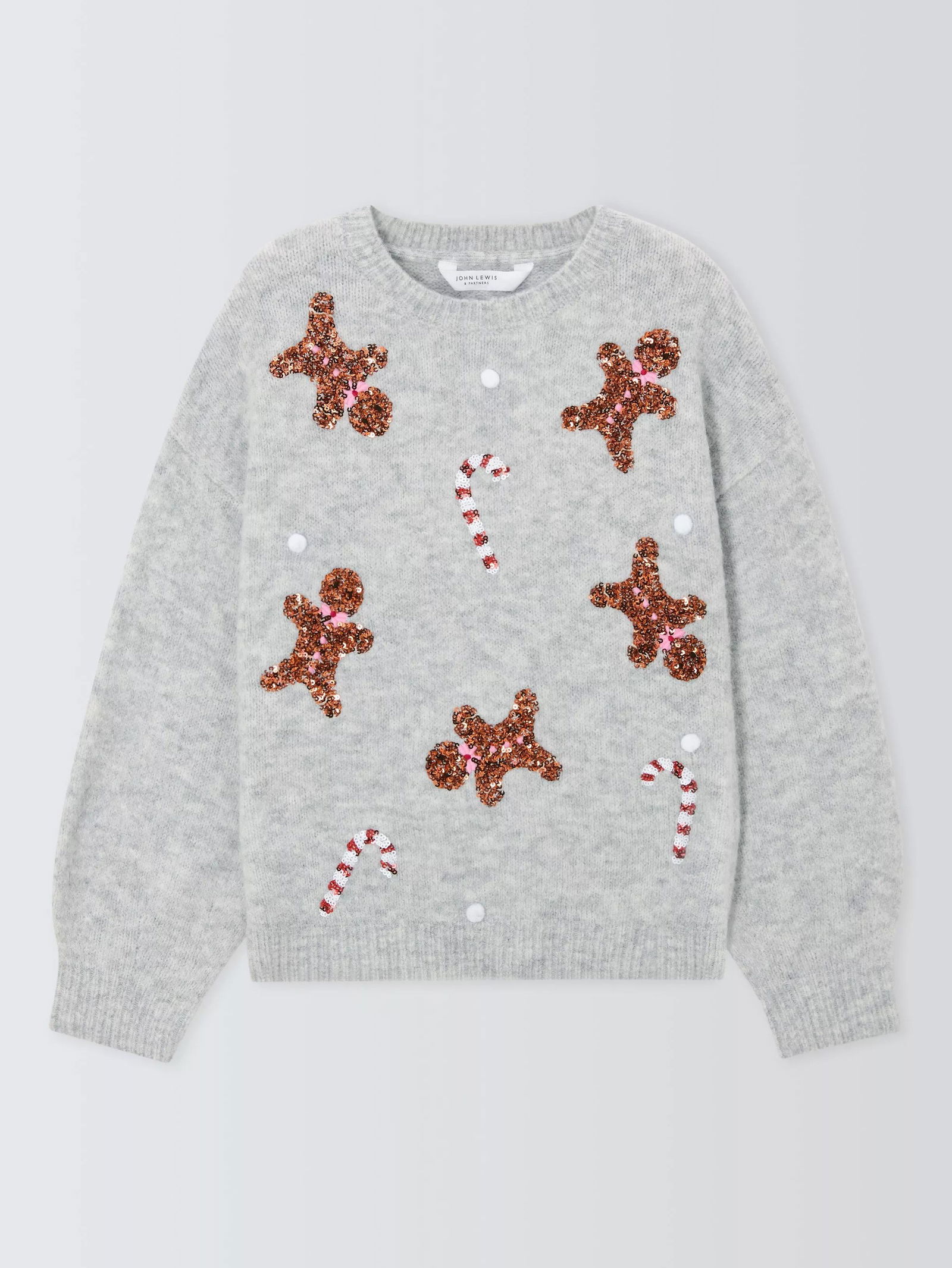Grey Fluffy Christmas Jumpers Brave Soul Fluffy Fair Isle
