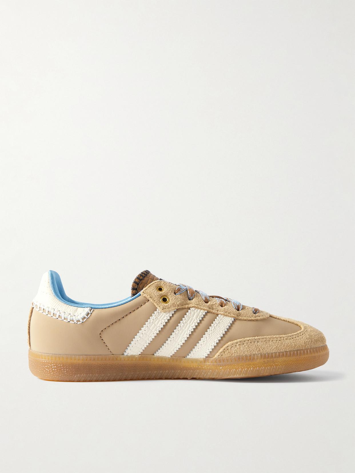 adidas gazelle silver green womens Adidas Samba Nylon Wales Bonner Core Black