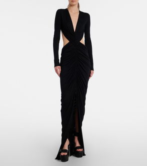 RICK OWENS Jersey Maxi Dress | endource