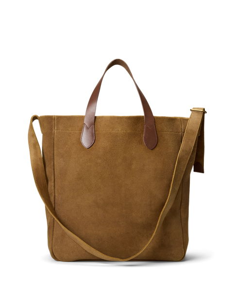 POLO RALPH LAUREN Polo Bear Roughout Suede Tote | endource