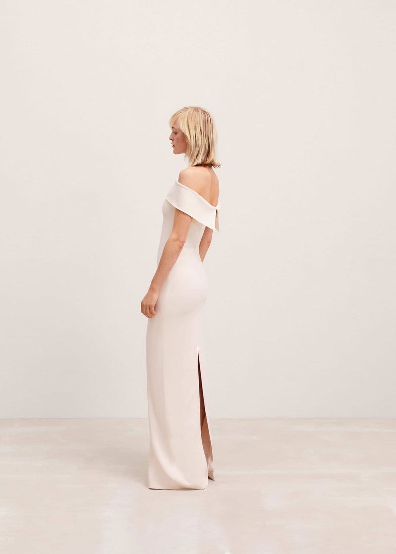 off shoulder white dress short PRECIOUS DRESS WHITE SHORT – Offshoulder