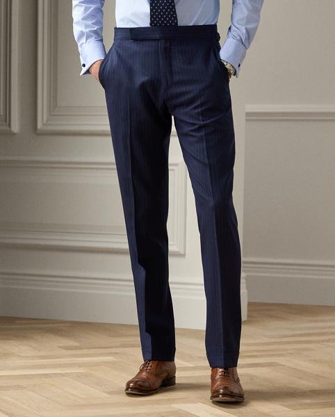 Kent Hand-Tailored Pinstripe Suit