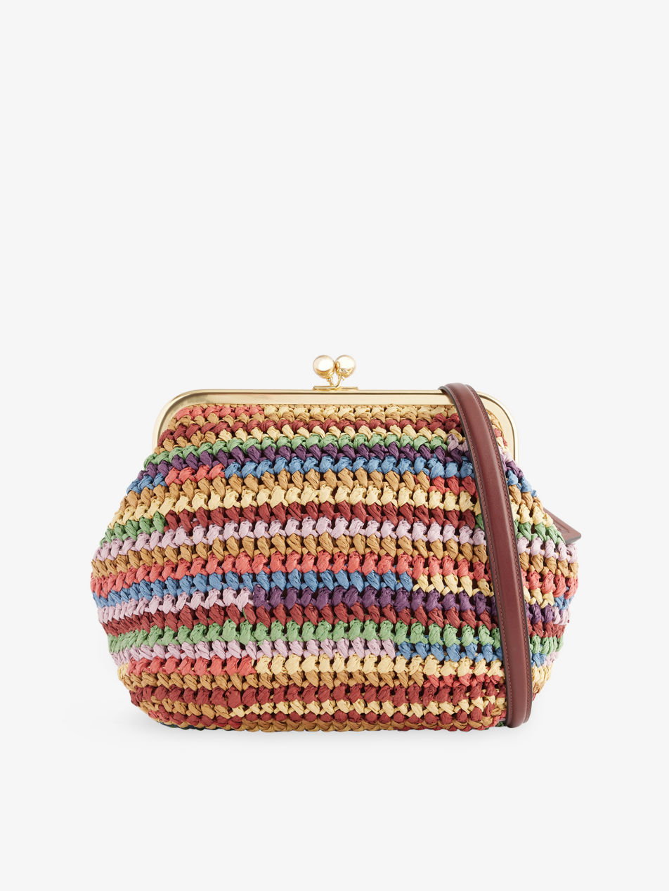 COACH Kisslock Raffia Bag | endource