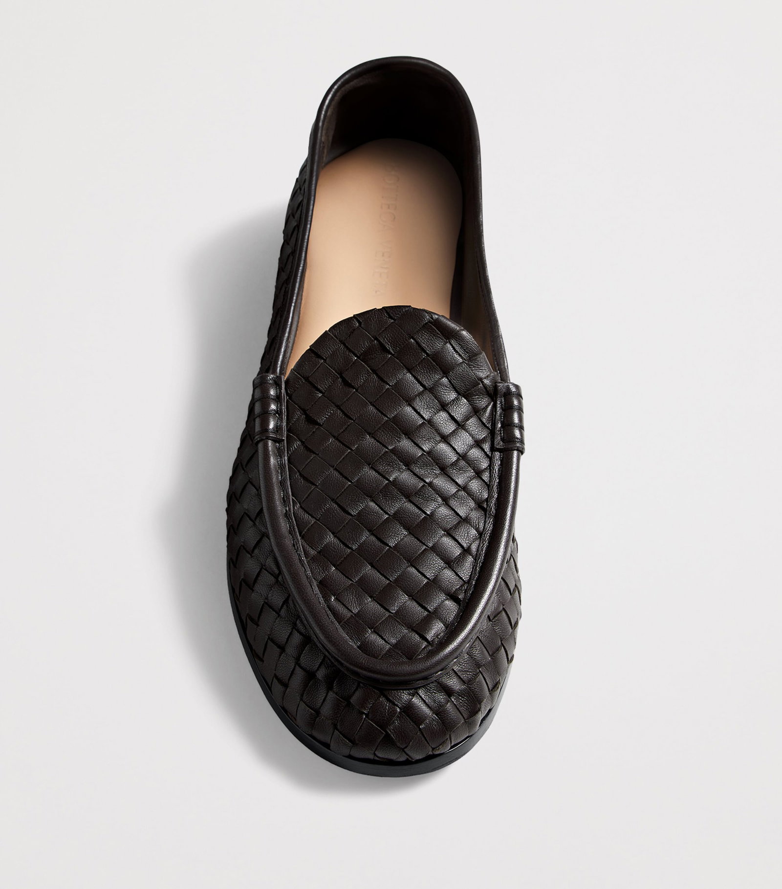 BOTTEGA VENETA Leather Intrecciato Loafers | endource
