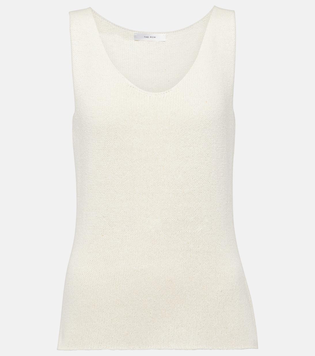 THE ROW Favana Silk Tank Top | endource