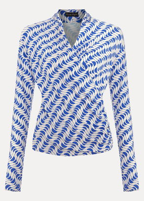 Phase Eight April Geo Wrap Top Phase Eight April Geo Wrap Top