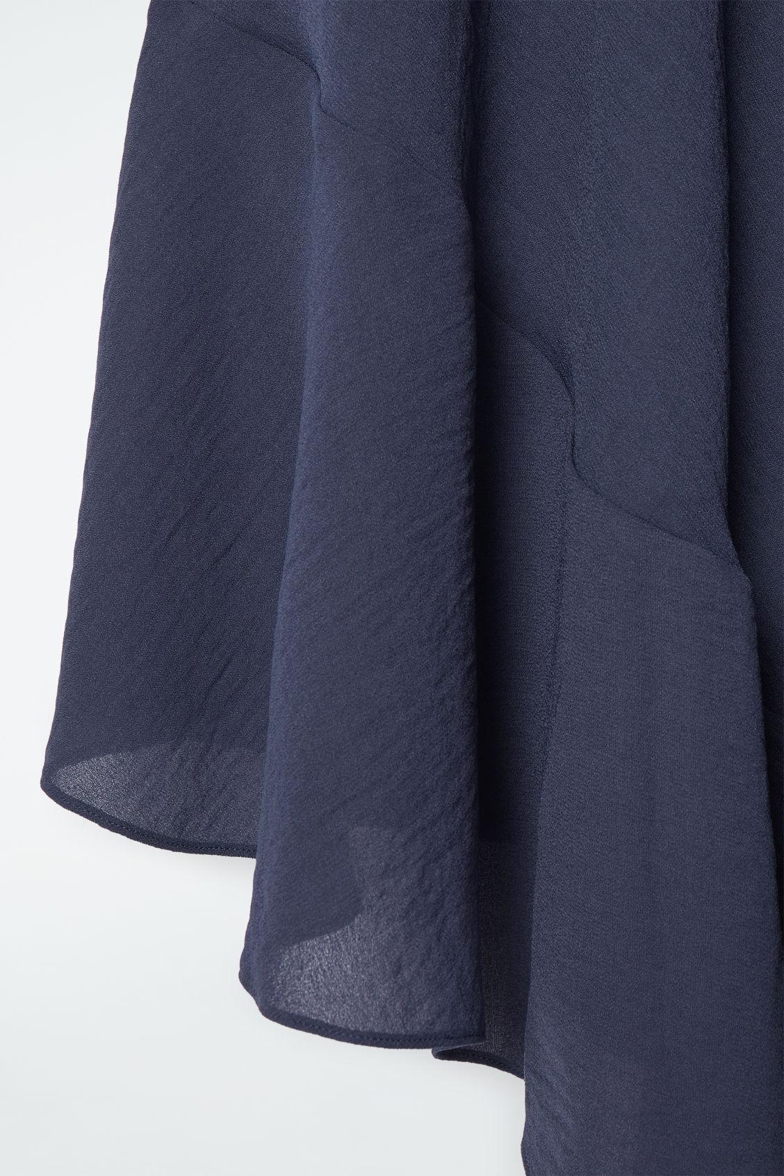 cos floaty asymmetric midi dress COS Floaty Asymmetric Midi Dress