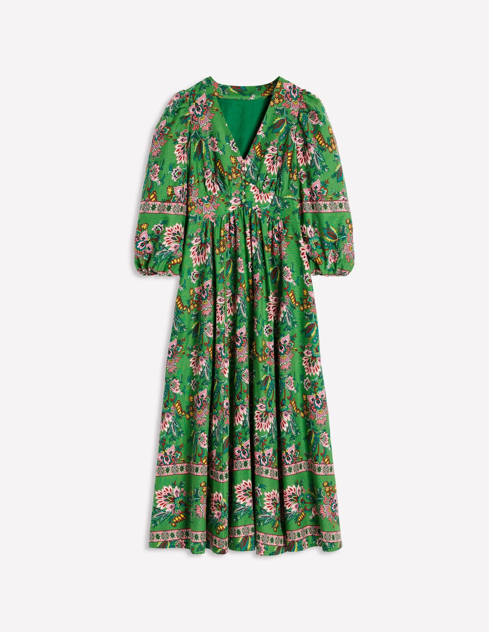 BODEN Lola Blouson Maxi Dress | endource