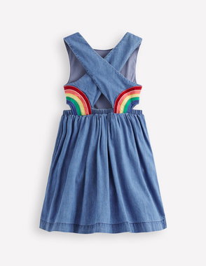 BODEN Rainbow Halter Neck Dress | endource