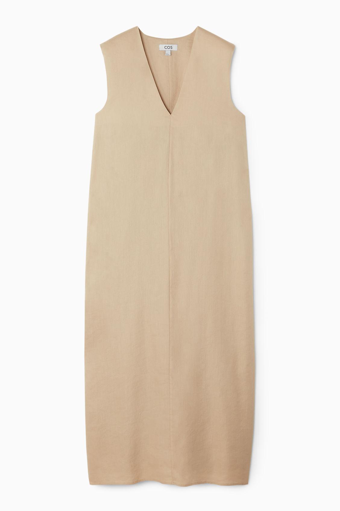 Linen Sleeveless V-Neck Co-Ords