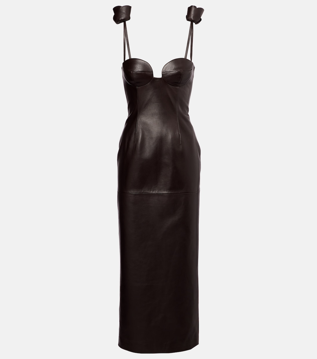 magda butrym leather dress MAGDA BUTRYM