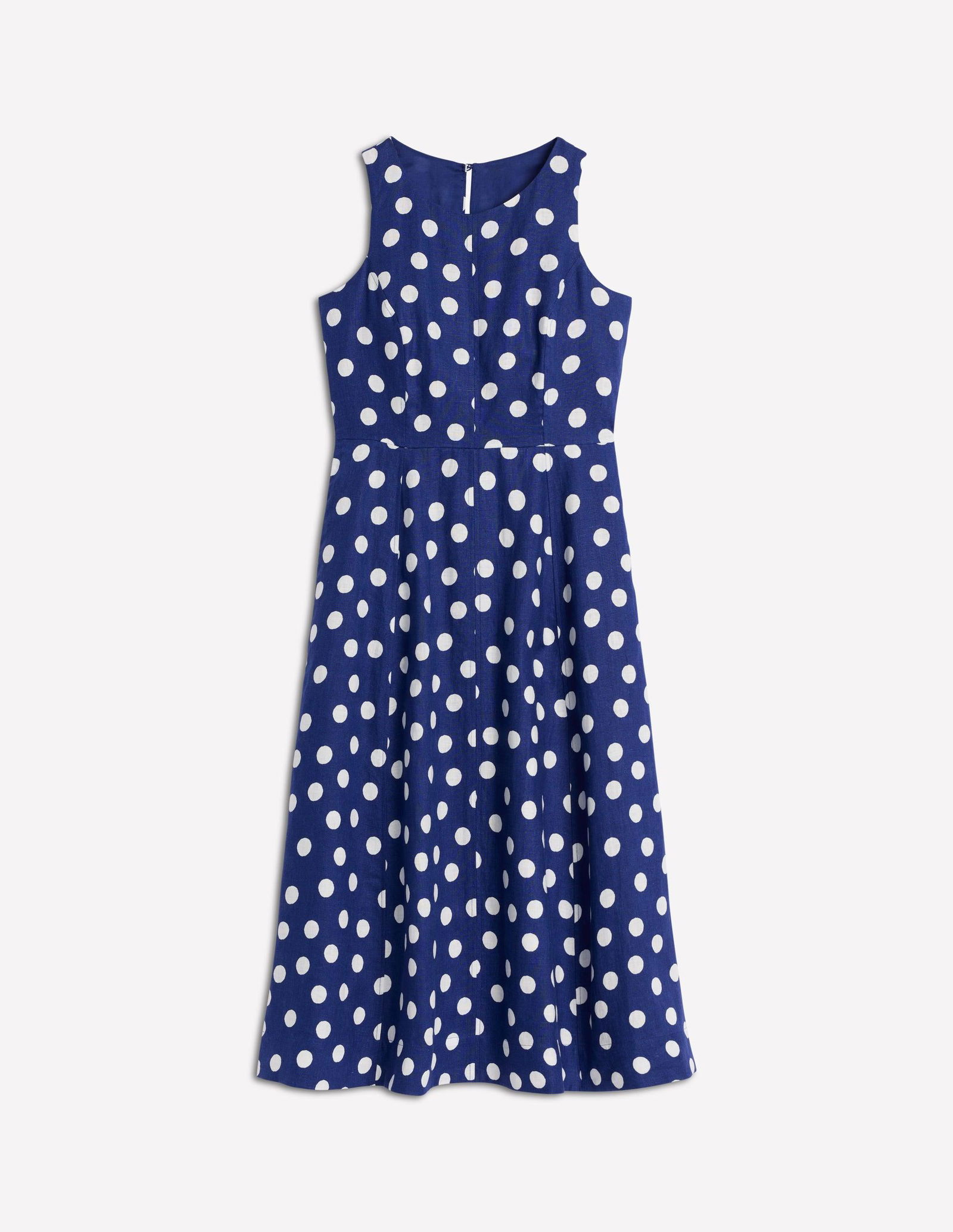 knee length dresses for ladies Boden Women's Carla Jersey Wrap Dress in Blue main image 1
