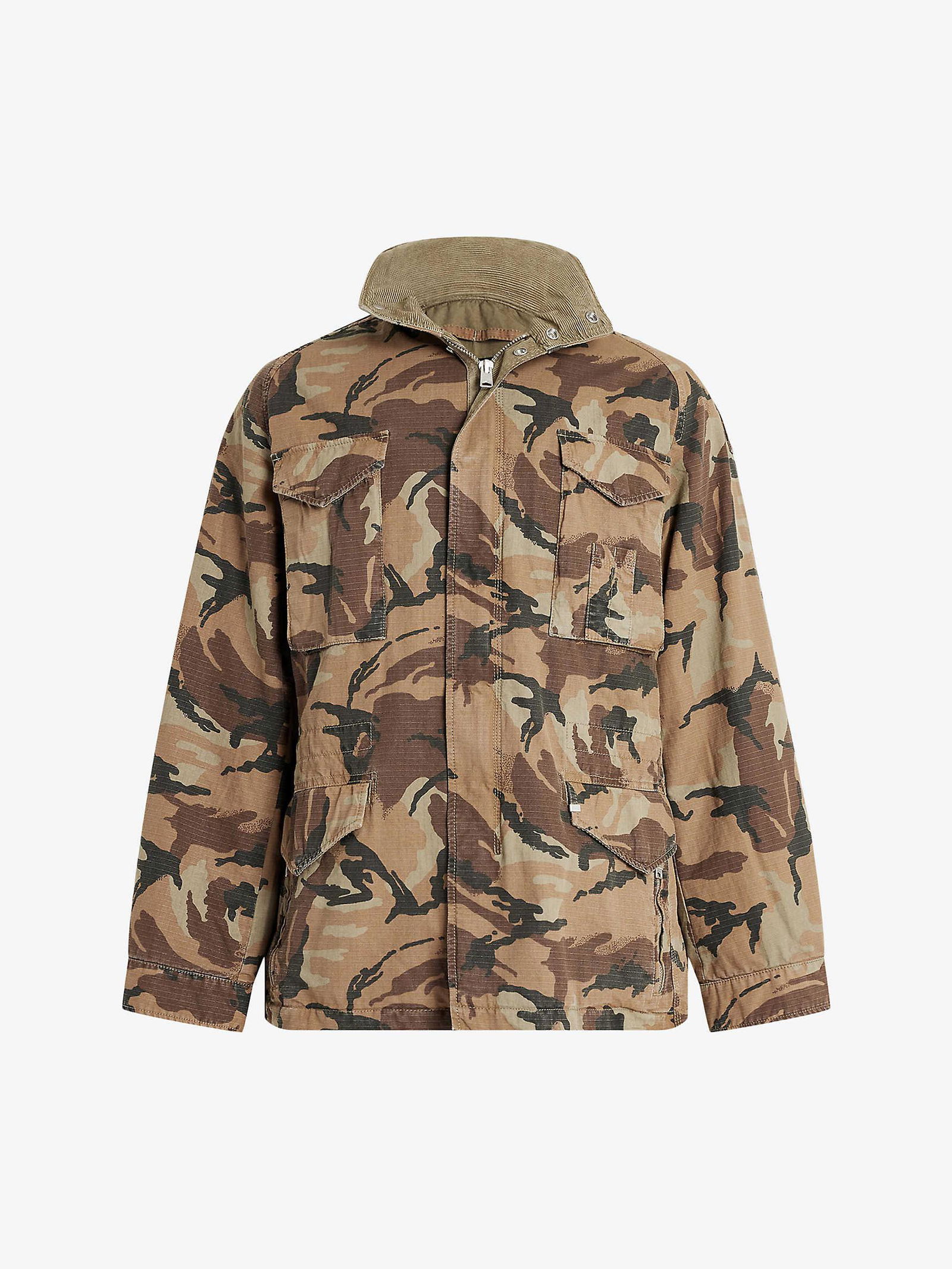 Remo Relaxed Fit Camouflage Jacket